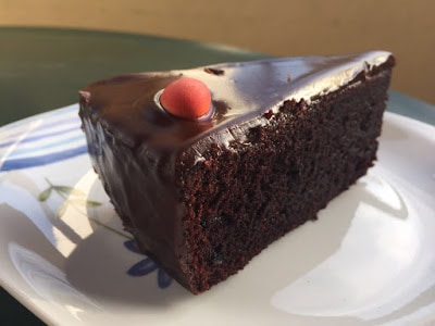 pastel de chocolate sin mantequilla