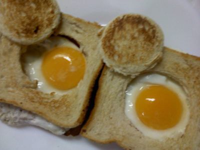 Sandwich con huevo