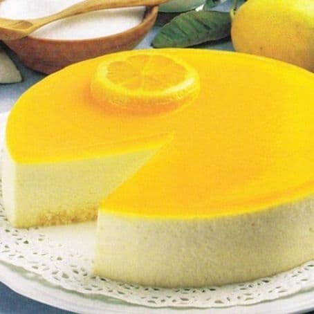 Tarta de queso con limón