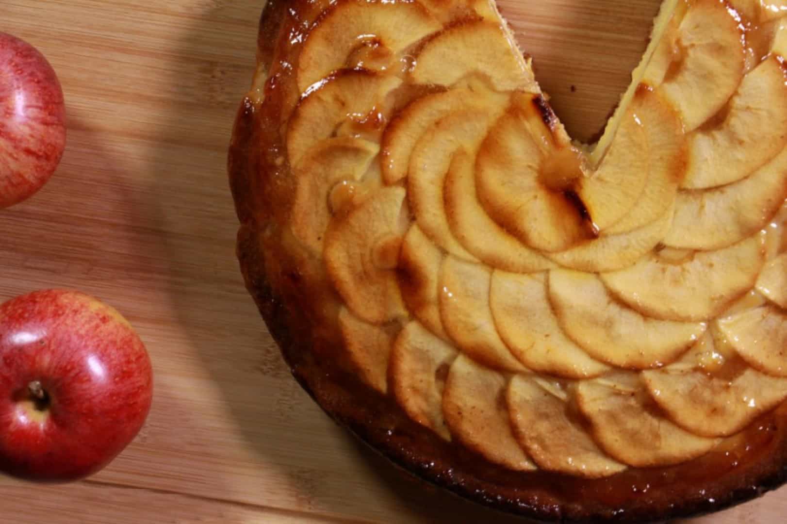 Pastel de manzana cubierto (Alemania)