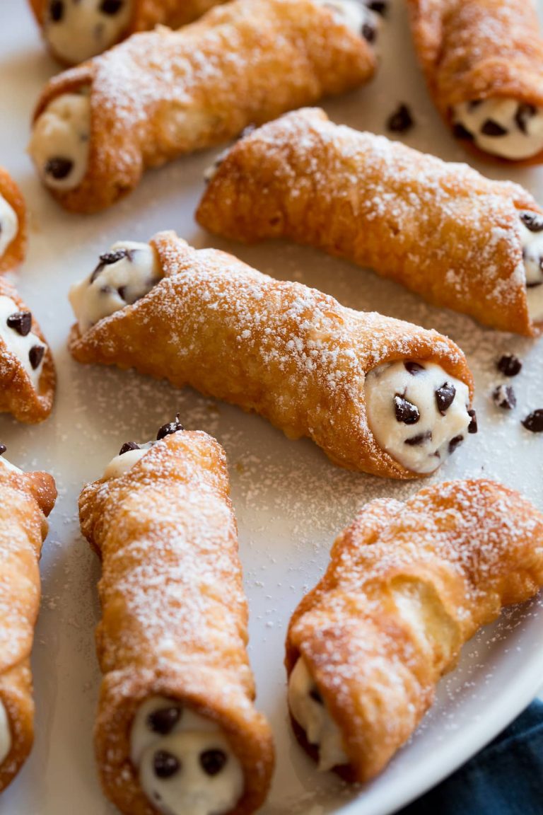 Cannoli - recetas