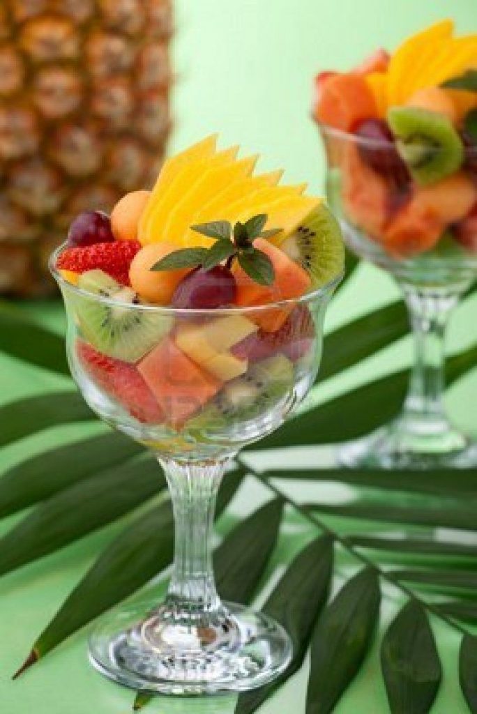 Cóctel Tropical De Frutas Recetas